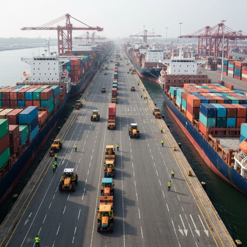 Global shipping logistics